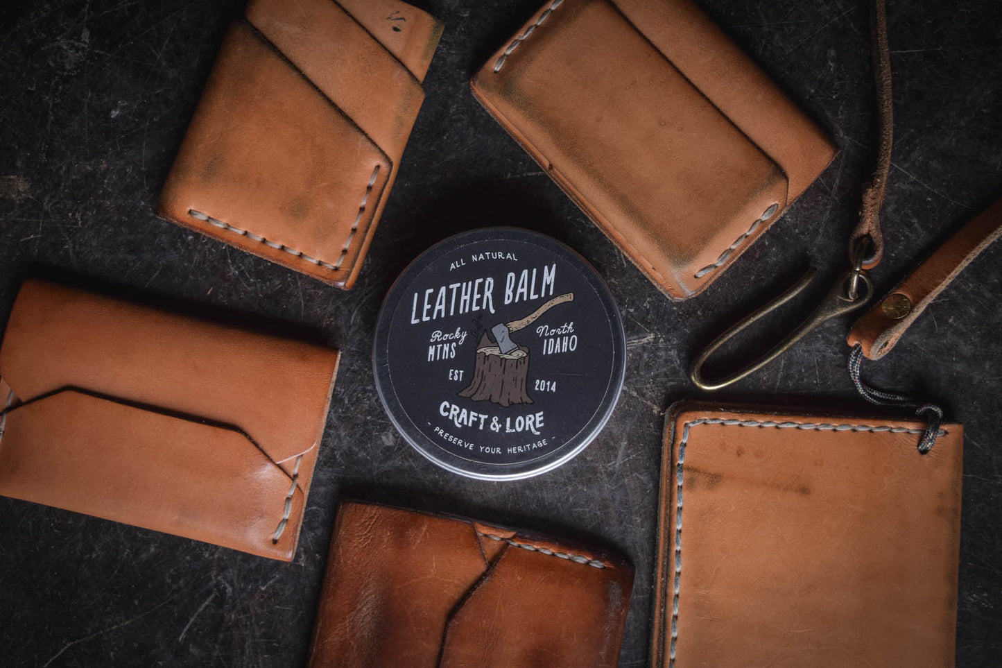 Leather Care Balm Conditioner Protectant Preservative Handmade Natural Quality PNW Craft and Lore